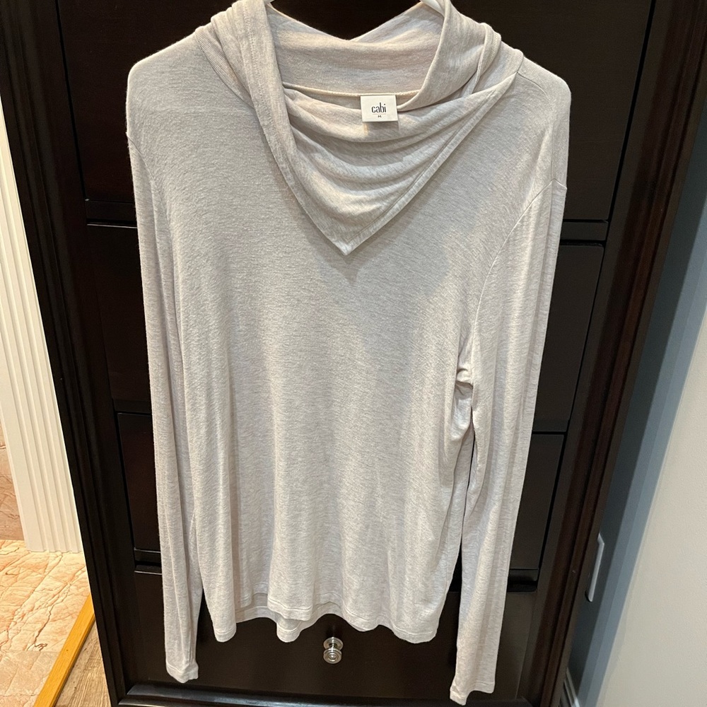 Cabi Cowl Neck cream